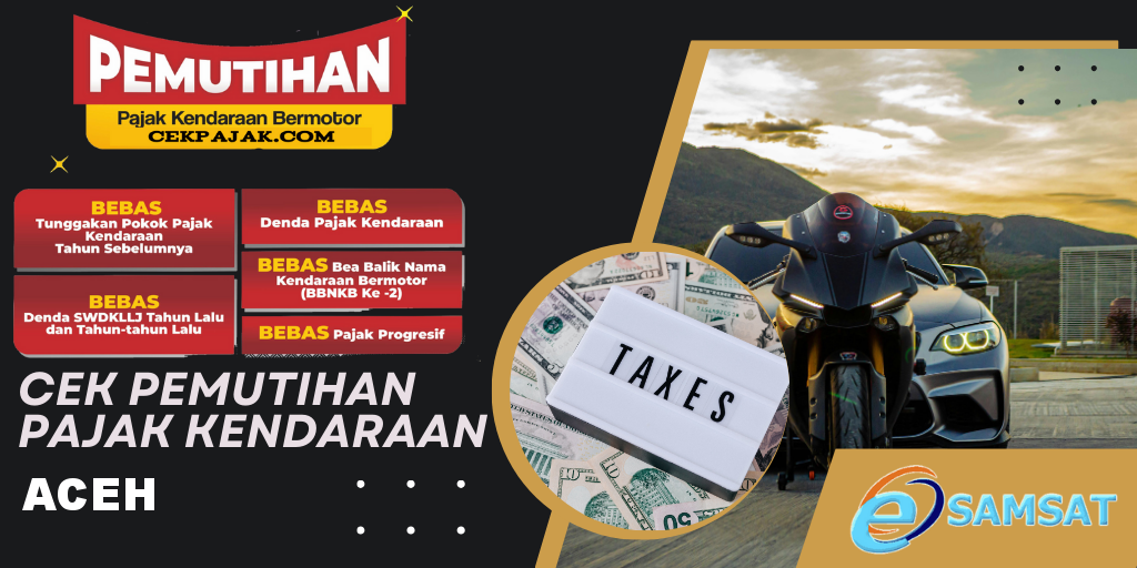 Cek Pemutihan Pajak Kendaraan Aceh