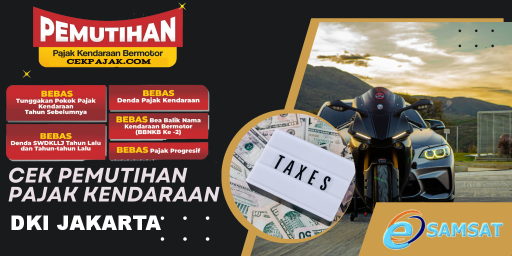 Cek Pemutihan Pajak Kendaraan DKI Jakarta