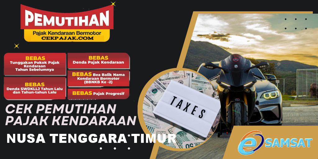Cek Pemutihan Pajak Kendaraan Nusa Tenggara Timur