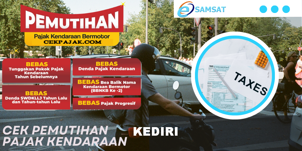 Cek Pemutihan Pajak Kendaraan Kediri