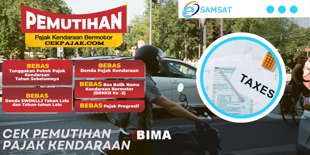Cek Pemutihan Pajak Kendaraan Bima