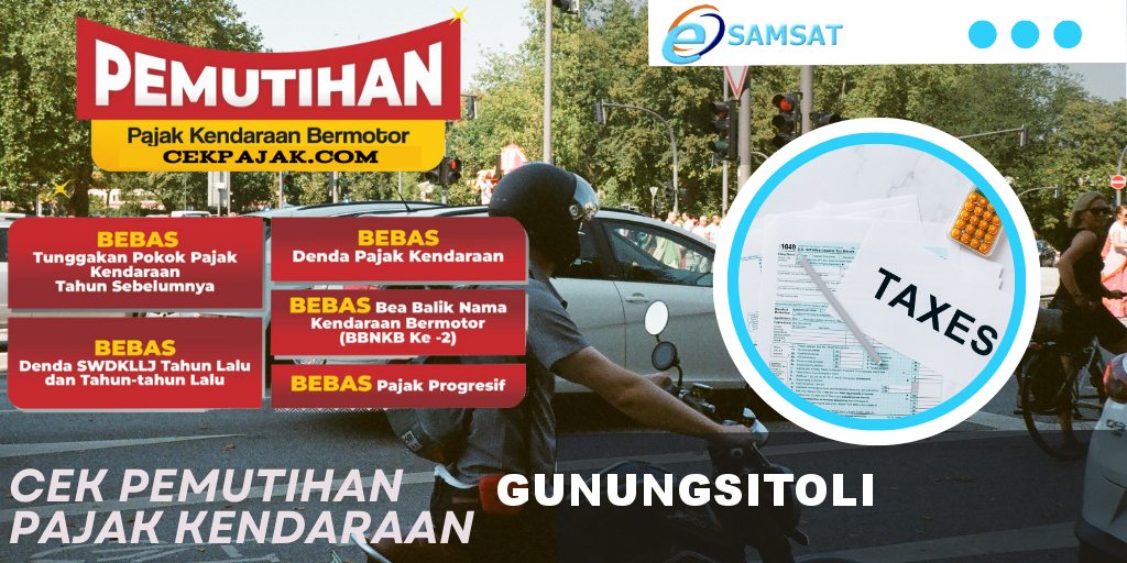 Cek Pemutihan Pajak Kendaraan Gunungsitoli
